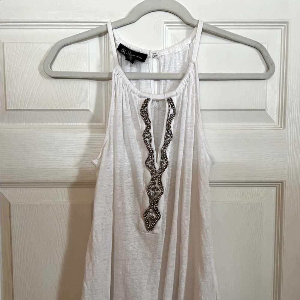 INC Beaded Tank Top Cami
